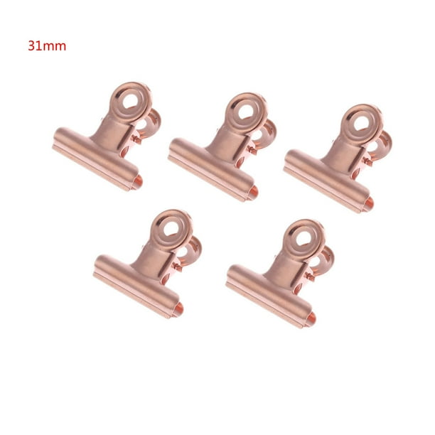 5x Bulldog Letter Clips Stainless Steel Paper File Binder Clip Office SuppliesVU 5x Bulldog Letter Clips Stainless Steel Paper File Binder Clip Office SuppliesVU